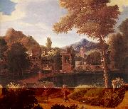 MILLET, Francisque Imaginary Landscape dg oil painting reproduction